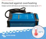 Victron Energy Blue Smart IP22 12-Volt 30 amp 120VAC, 3 Output Battery Charger NEMA 5-15, Bluetooth