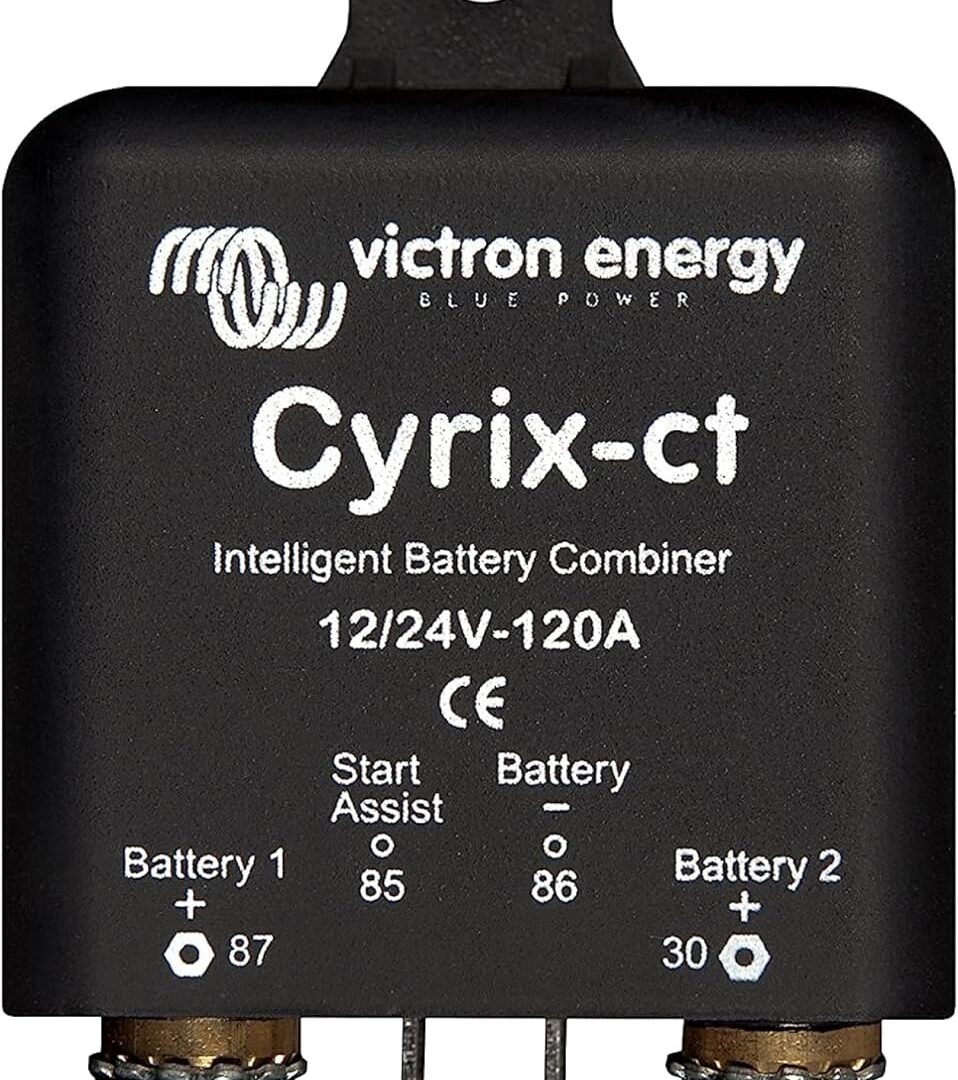 Victron Energy Cyrix-ct 12/24-Volt 120 amp Intelligent Battery Combiner