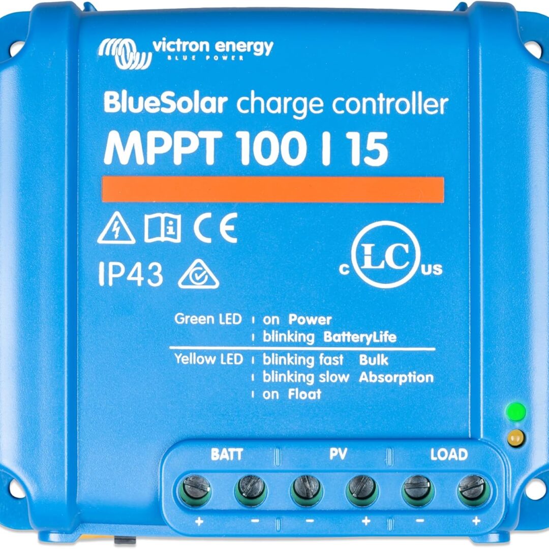 Victron Energy BlueSolar MPPT 100V 15 amp 12/24-Volt Solar Charge Controller