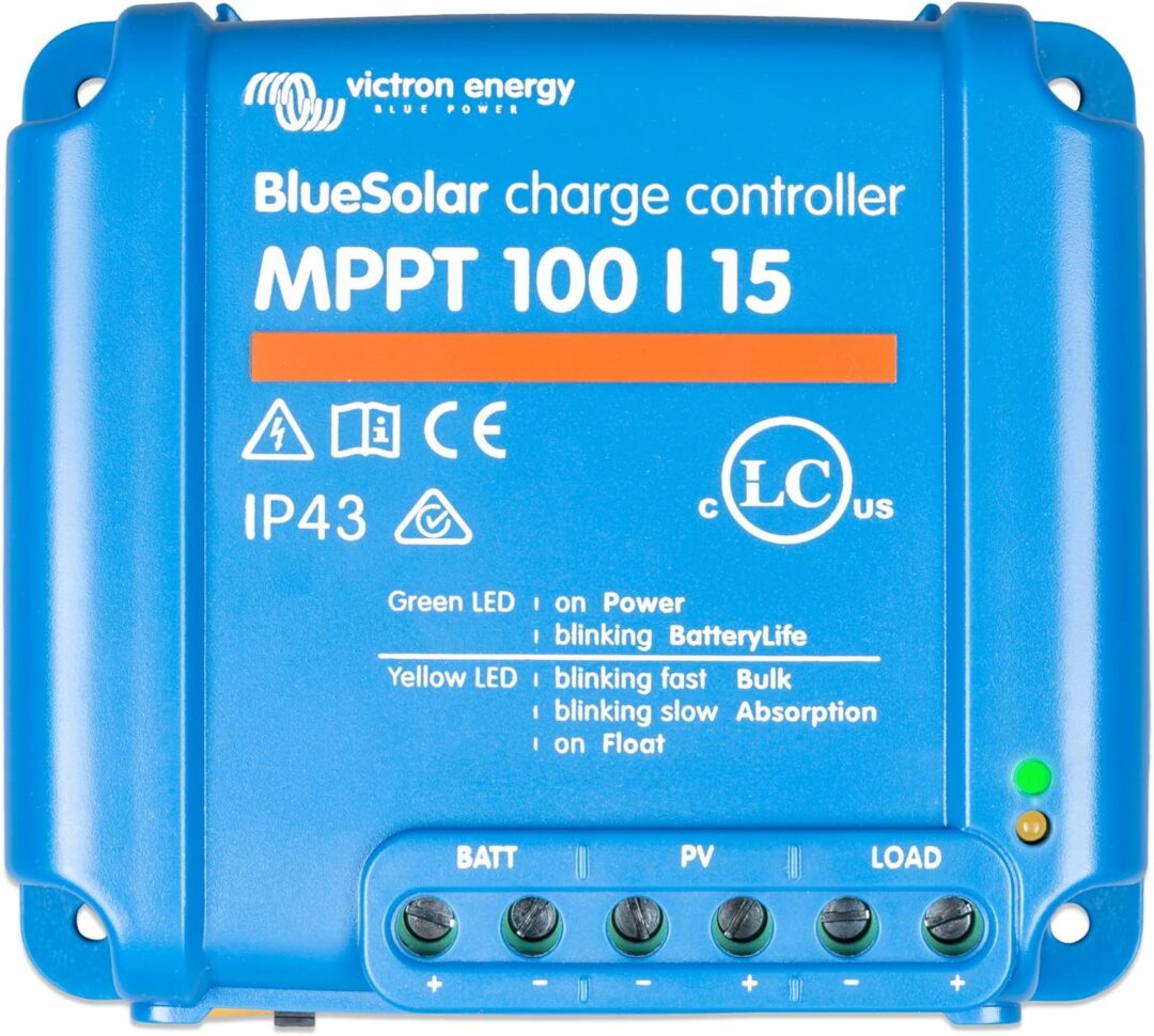 Victron Energy BlueSolar MPPT 100V 15 amp 12/24-Volt Solar Charge Controller